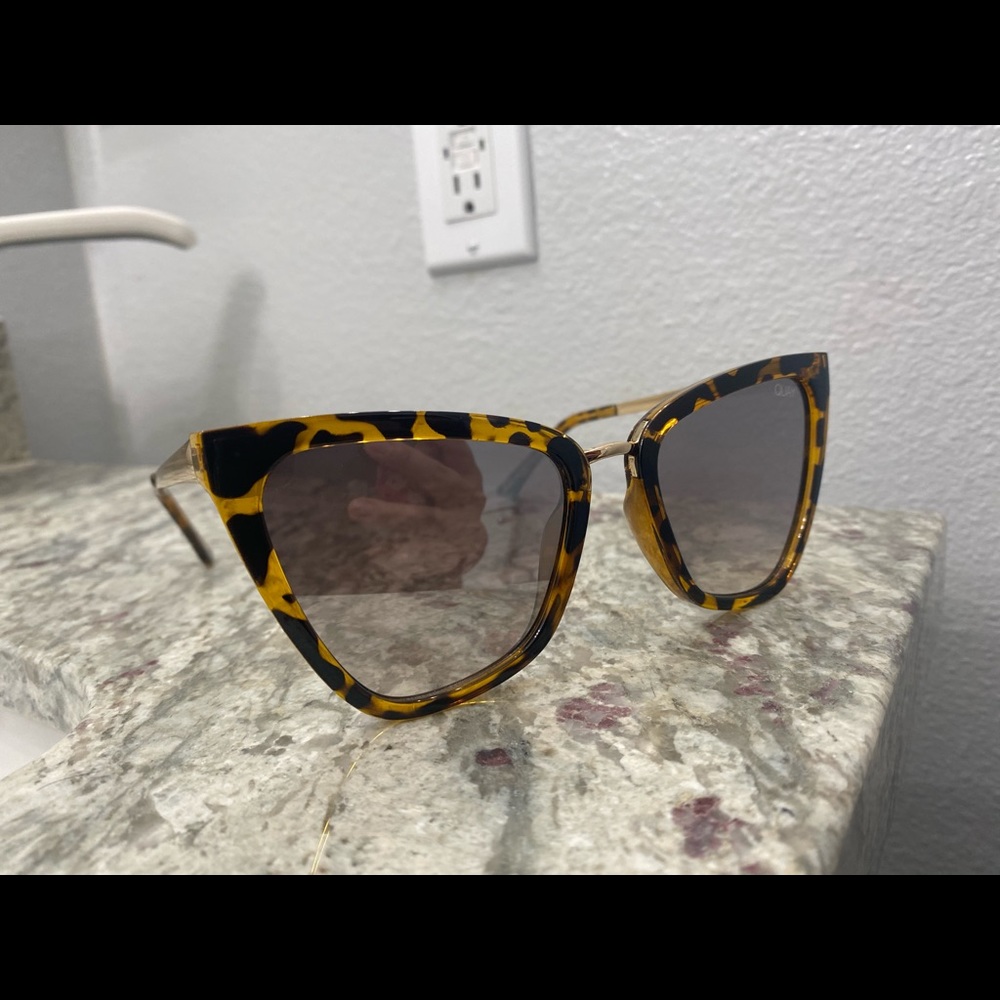 QUAY x JLO Reina Mirrored Cat Eye Sunglasses, 51mm